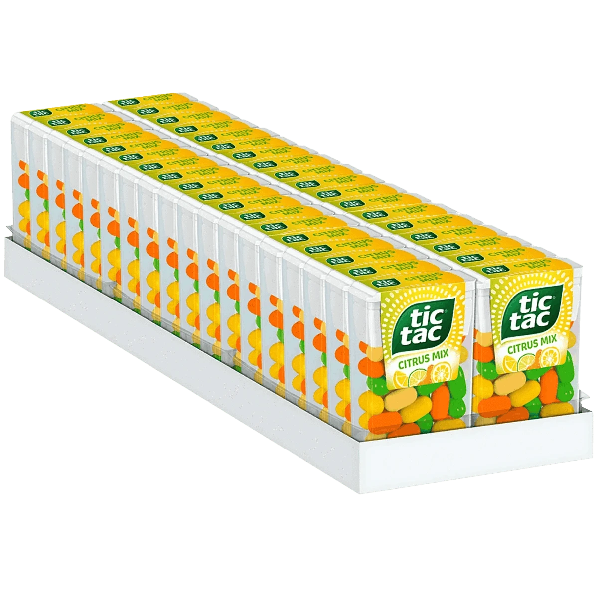 Ferrero Deutschland GmbH Citrus Mix Lutschdragées Box 36x 18g - Erfrischende Fruchtbonbons