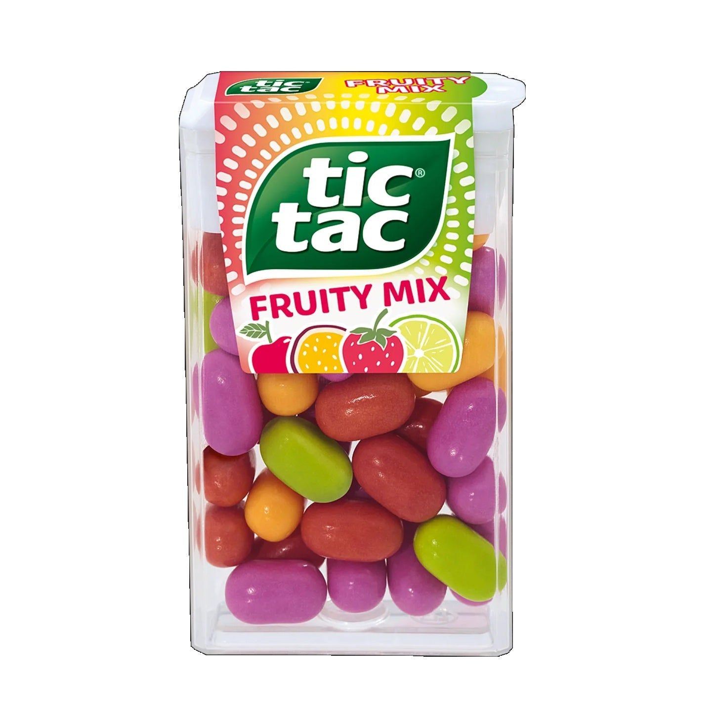 Ferrero Deutschland GmbH Ferrero Tic Tac Fruity Mix, Dragree-Bonbon, 1 x 18g Packung