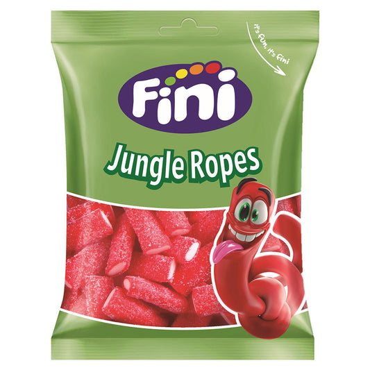 Fini Bunte Fruchtgummi-Seile - Fini Jungle Ropes 100 g