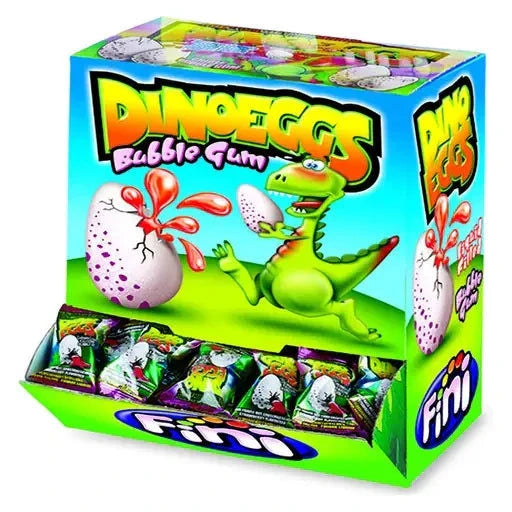 Fini Fini Dino Eggs 200 Stück im Karton candytoys.ch Switzerland