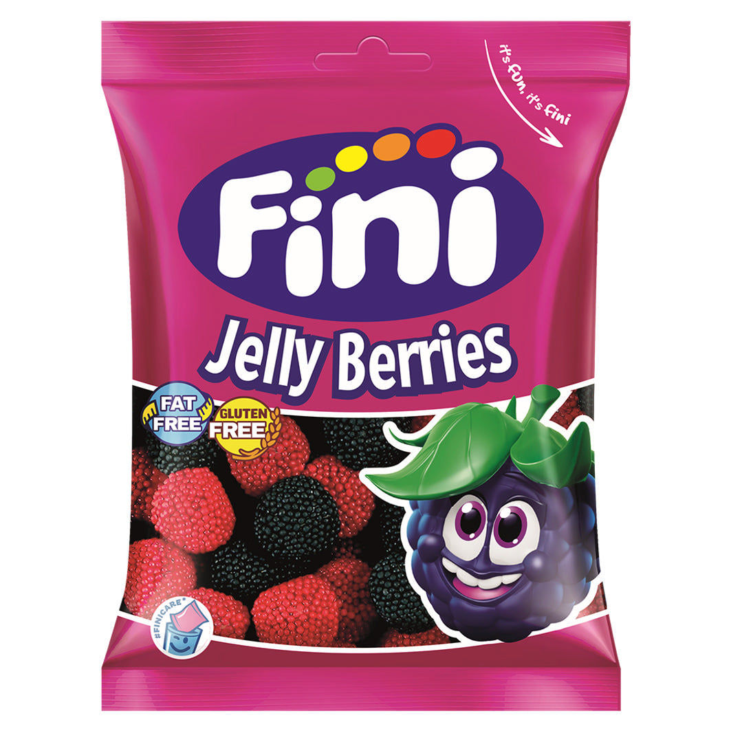 Fini Fruchtige Beeren-Fruchtgummis 100 g – Süße Jelly Berries