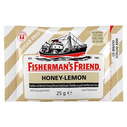 Fisherman's Friend Honig & Zitrone Bonbons 25g ohne Zucker, 1 Beutel