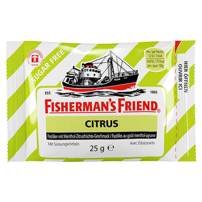Fisherman's Friend Zuckerfreie Citrus-Hustenbonbons 25g - 1 Beutel