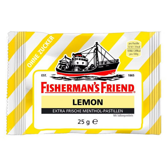 Fishermans Friend Lemon Pastillen ohne Zucker, 1 Beutel candytoys.ch Switzerland