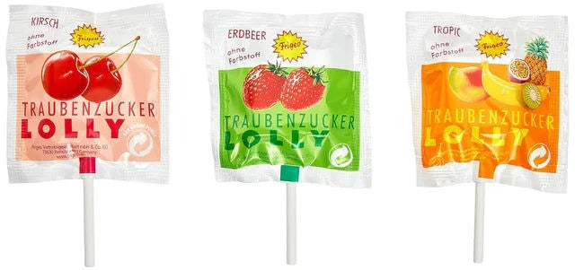 Frigeo Frigeo Traubenzucker Lolly 1 Stück in der Tüte ( Auswahl )