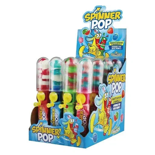 Funny Candy Funny Candy Spiner Pop 12 Stück im Karton candytoys.ch Switzerland