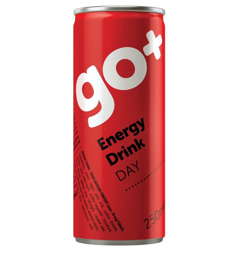 go+ GO+ Day Energy Drink, Dose 250ml