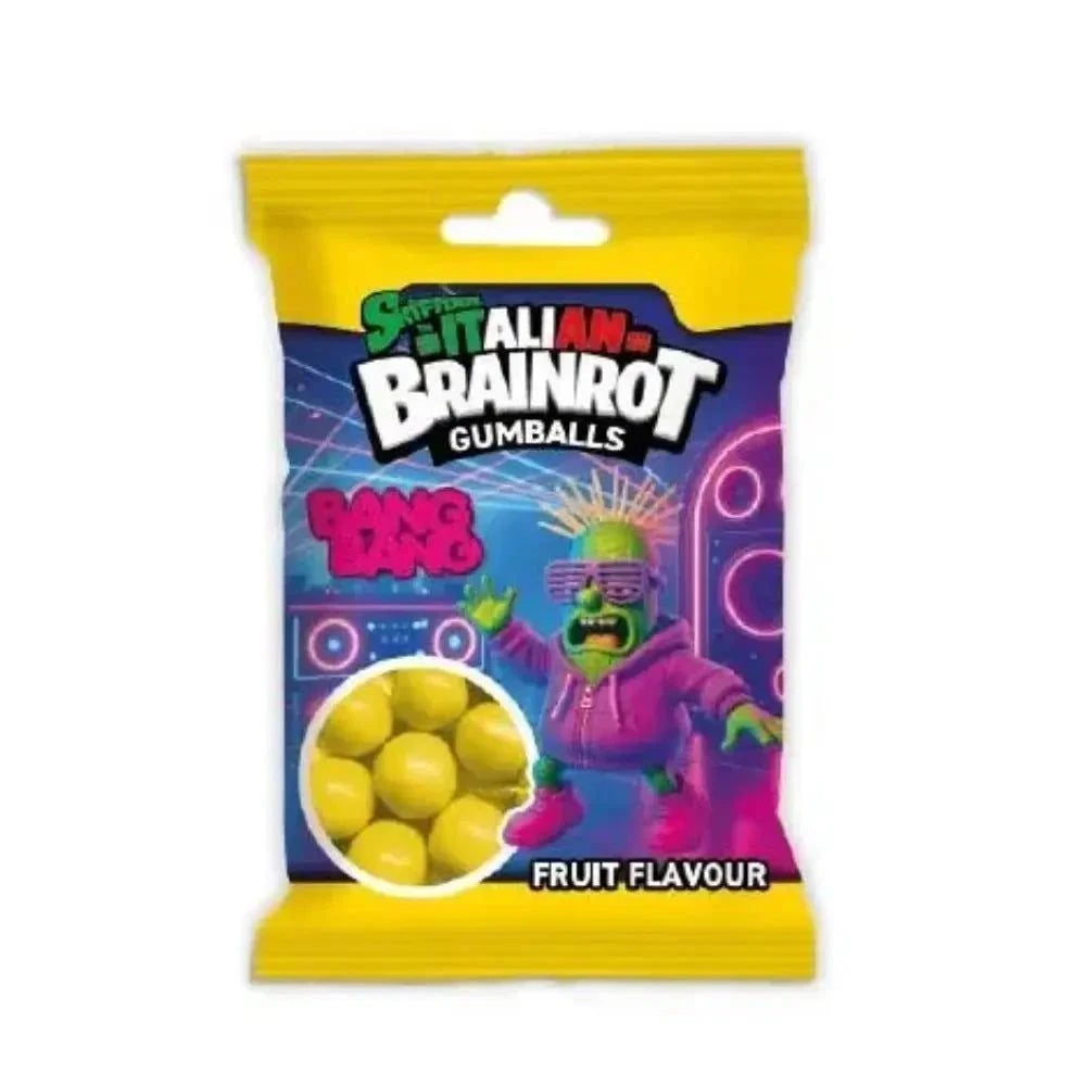 Gum Balls Italienische Kaugummibälle - 80g, fruchtige Vielfalt