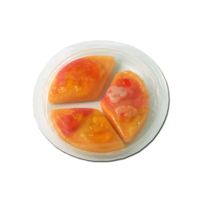 Gummi Zone Fruchtgummi Pizza 14g - Bunte, leckere Snack-Überraschung