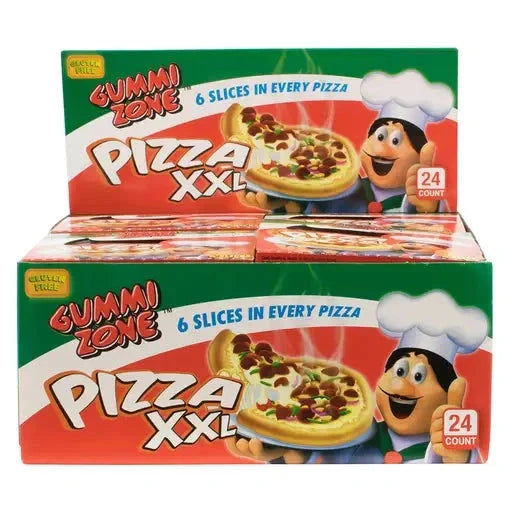 Gummi Zone Gummi Zone Pizza XXL 24 Stück im Karton candytoys.ch Switzerland