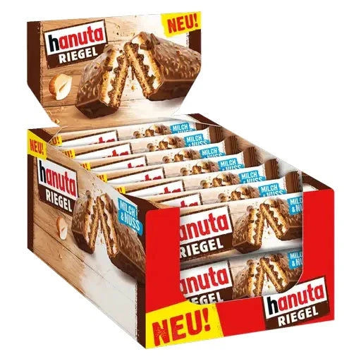 Hanuta Hanuta Riegel 14x345g im Karton candytoys.ch Switzerland