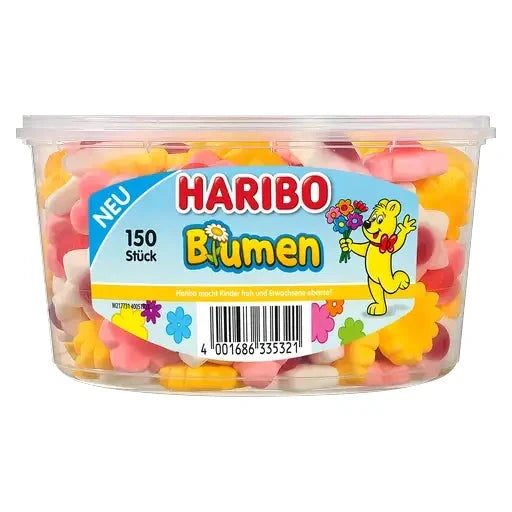 Haribo Haribo Blumen 150 Stück in der Dose candytoys.ch Switzerland