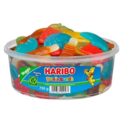 Haribo Haribo Bunte Runde 750g in der Dose candytoys.ch Switzerland