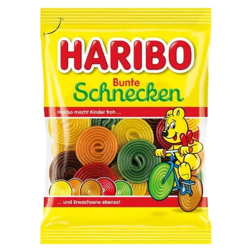 Haribo Haribo Bunte Schnecken 160g candytoys.ch Switzerland