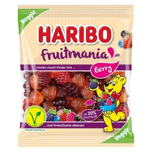 Haribo Haribo Fruitmania Berry 160g candytoys.ch Switzerland