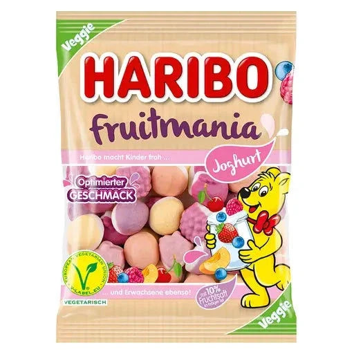 Haribo Haribo Fruitmania Joghurt 160g candytoys.ch Switzerland