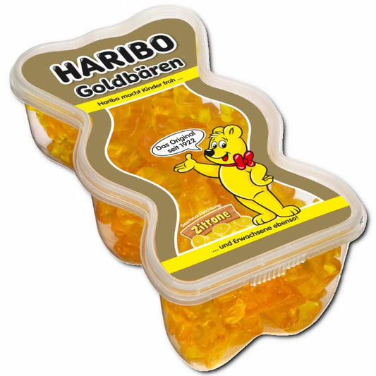 Haribo Haribo Goldbären Zitrone, Fruchtgummi, 450g Dose