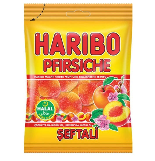 Haribo Haribo HALAL Peaches Şeftali – 100 g
