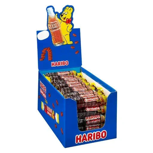 Haribo Haribo Happy Cola Roulette 50x25g im Karton candytoys.ch Switzerland