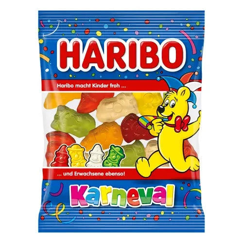 Haribo Haribo Karneval Minis 100 Stück im Beutel candytoys.ch Switzerland