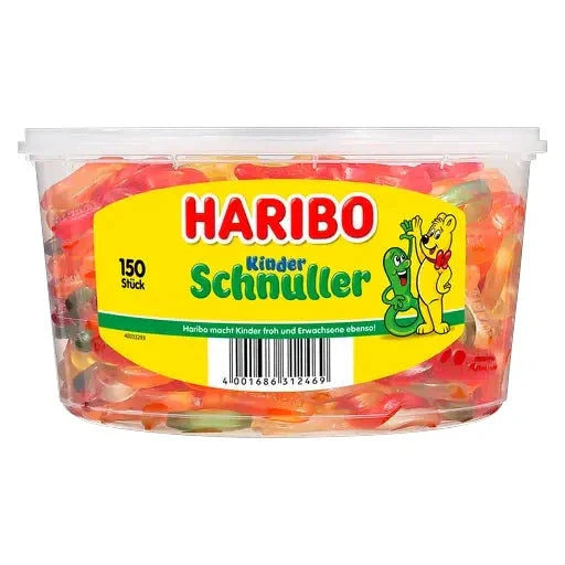Haribo Haribo Kinder Schnuller 150 Stück in der Dose candytoys.ch Switzerland