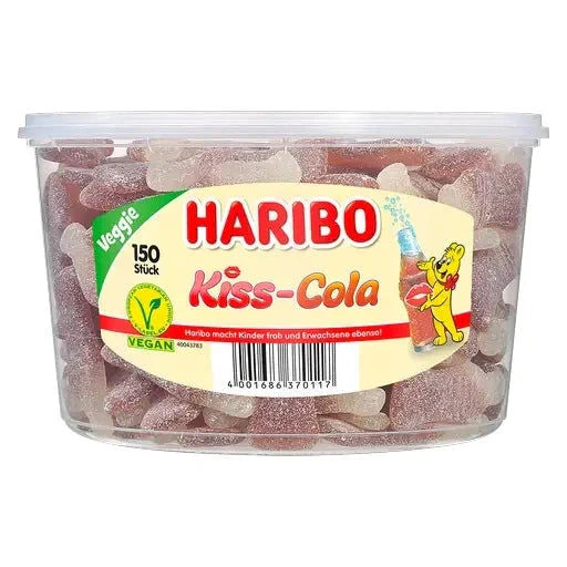 Haribo Haribo Kiss Cola 150 Stück in der Dose candytoys.ch Switzerland