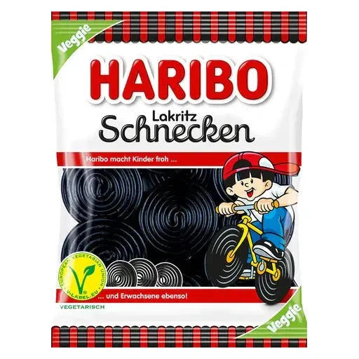 Haribo Haribo Lakritz Schnecken 175g candytoys.ch Switzerland