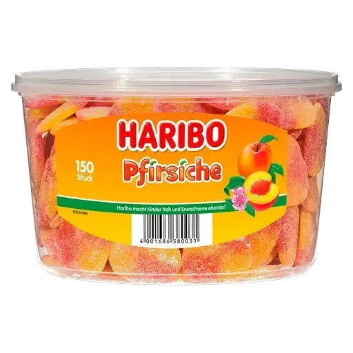 Haribo Haribo Pfirsiche 150 Stück in der Dose