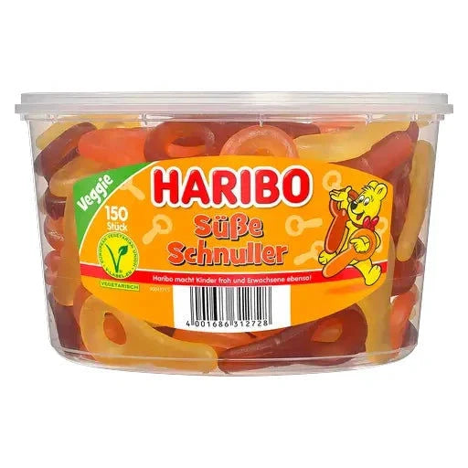 Haribo Haribo Süße Schnuller 150 Stück in der Dose candytoys.ch Switzerland