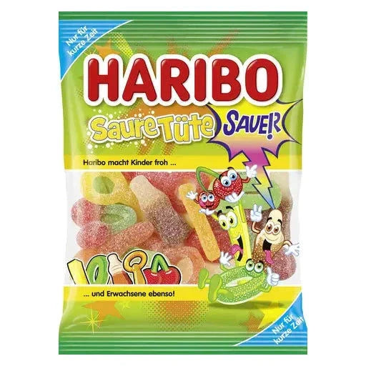 Haribo Haribo Saure Tüte 175g im Beutel candytoys.ch Switzerland