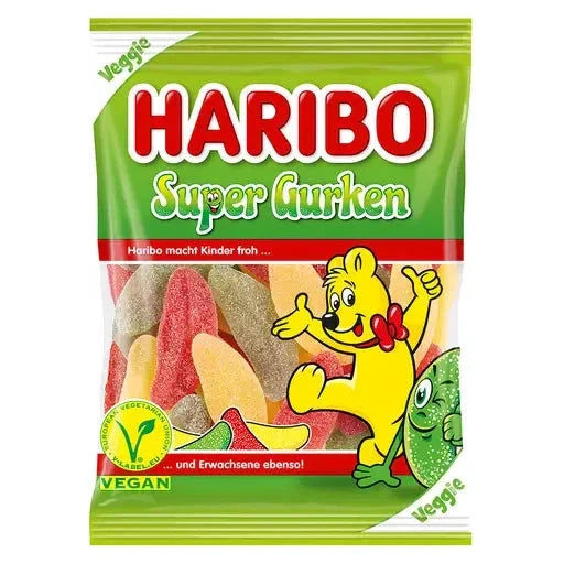 Haribo Haribo Super Gurken 175g candytoys.ch Switzerland