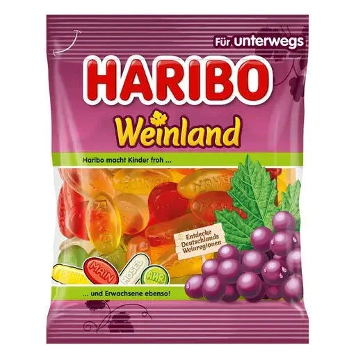 Haribo Haribo Weinland 30x100g im Karton candytoys.ch Switzerland