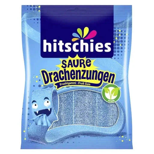 hitschies hitschies Saure Drachenzungen Blau 20x125g im Karton candytoys.ch Switzerland