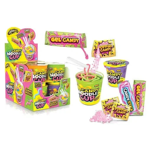 Johny Bee Johny Bee Candy Noodle Cup 12 Stück im Karton candytoys.ch Switzerland
