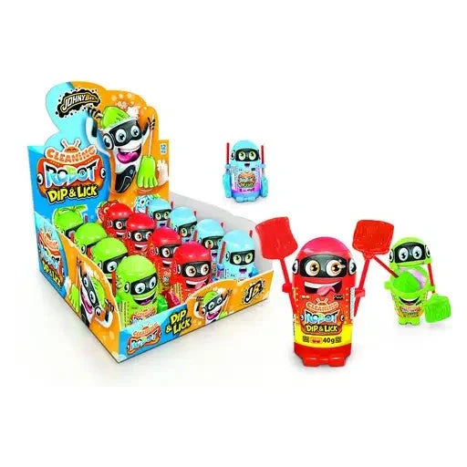 Johny Bee Johny Bee Cleaning Robots 12 Stück im Karton candytoys.ch Switzerland
