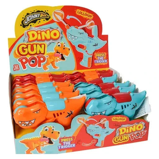 Johny Bee Johny Bee Dino Gun Pop 12 Stück im Karton candytoys.ch Switzerland