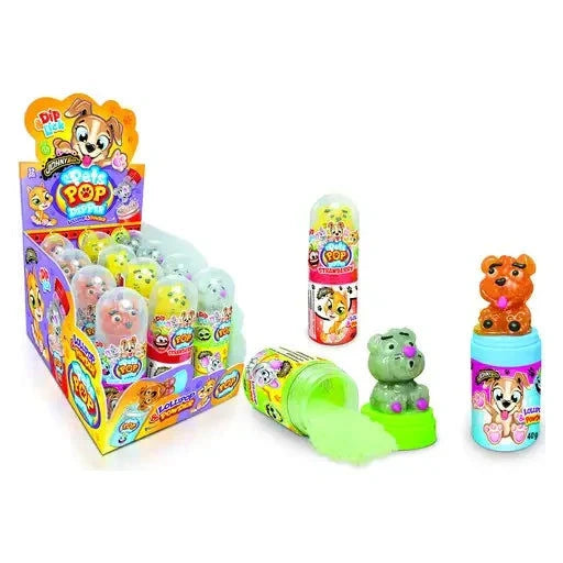 Johny Bee Johny Bee Pets Pop Dipper 12 Stück im Karton candytoys.ch Switzerland