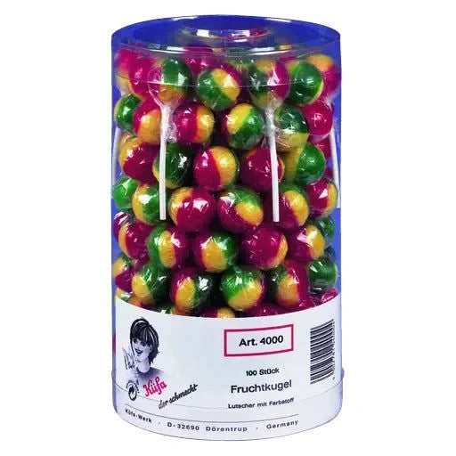 Küfa Küfa Frucht Kugel 100 Stück in der Dose candytoys.ch Switzerland