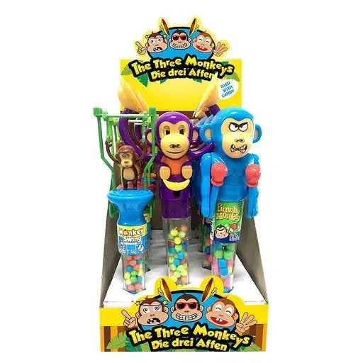 Kidsmania Kidsmania Die drei Affen 12 Stück im Karton candytoys.ch Switzerland