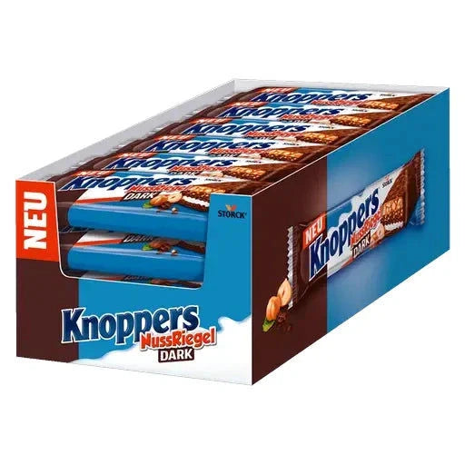 Knoppers Knoppers NussRiegel Dark 24x40g im Karton candytoys.ch Switzerland