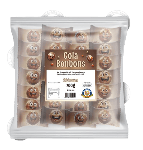 Krottis 200 x Bonbon-Mix "Cola" 700g, MHD: 30.08.2028