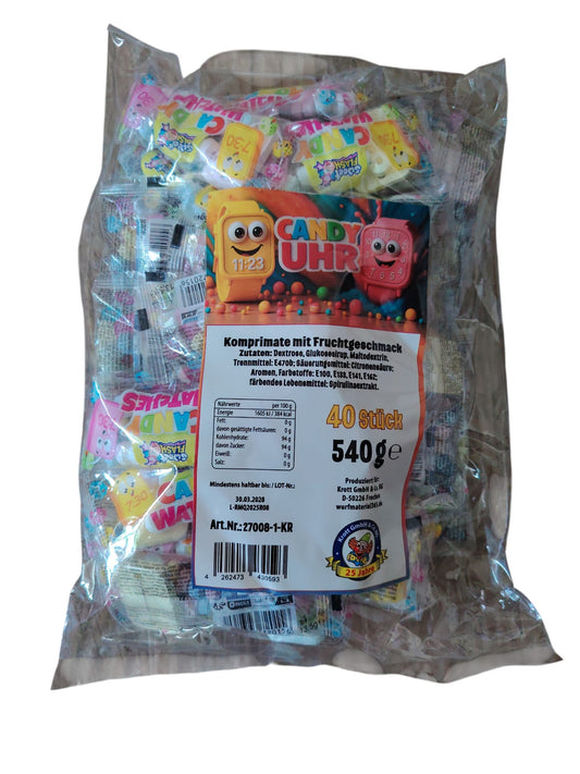 Krottis 40 x Candy Uhr je 13,5g, insgesamt 540g