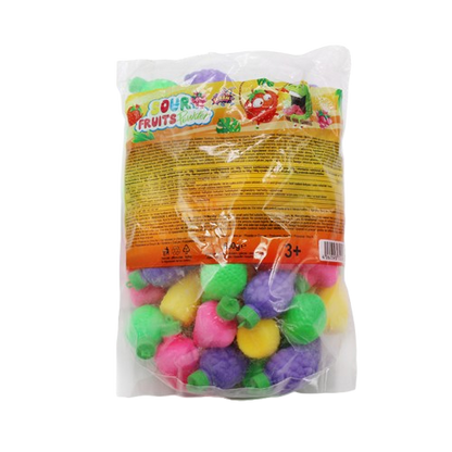Krottis 60 x Brausefrüchte 10g Schleckpulver in Fruchtform, MHD: 15.07.2028