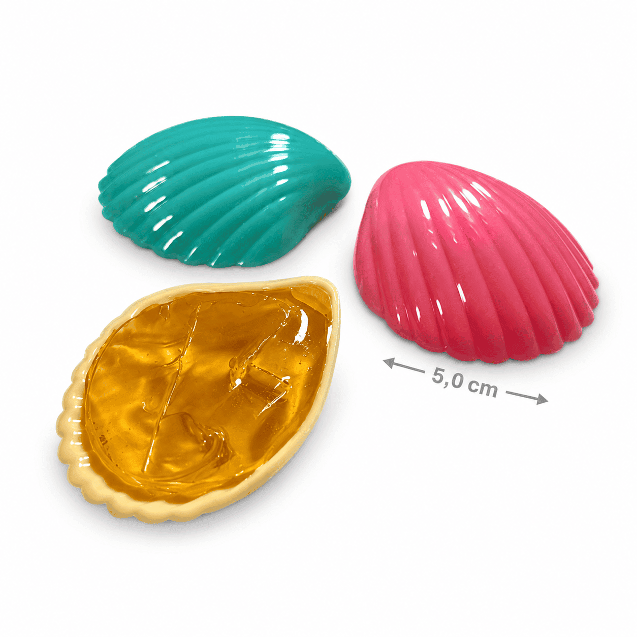 Krottis Schleckmuschel 10g, 500g Gesamtgewicht - 1er oder 50er Pack