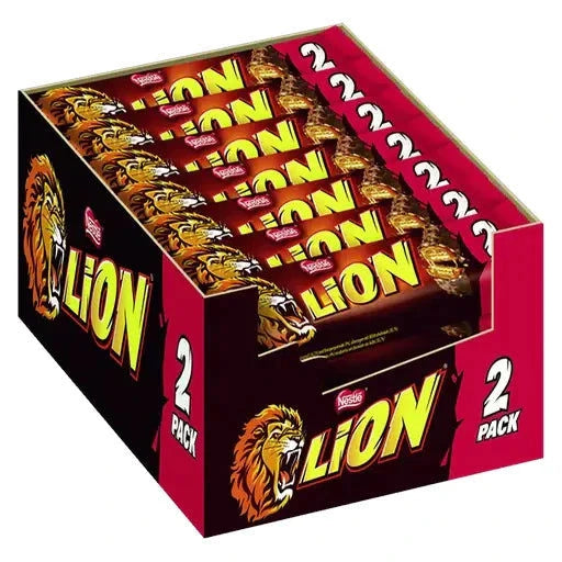Lion Lion Orginal 2 Pack 28x60g im Karton candytoys.ch Switzerland