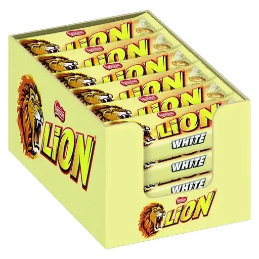 Lion Lion White 24x42g im Karton candytoys.ch Switzerland