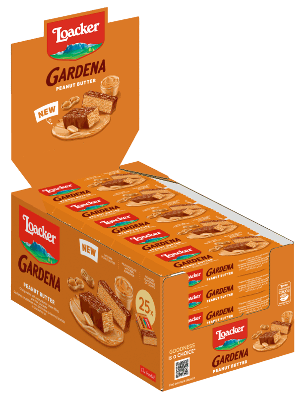 Loacker Loacker Gardena Peanut Butter 25x38g im Karton candytoys.ch Switzerland