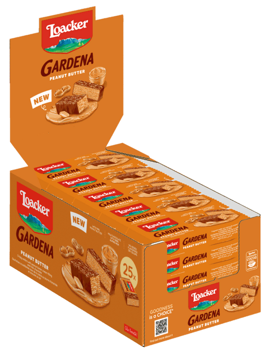 Loacker Loacker Gardena Peanut Butter 25x38g im Karton candytoys.ch Switzerland