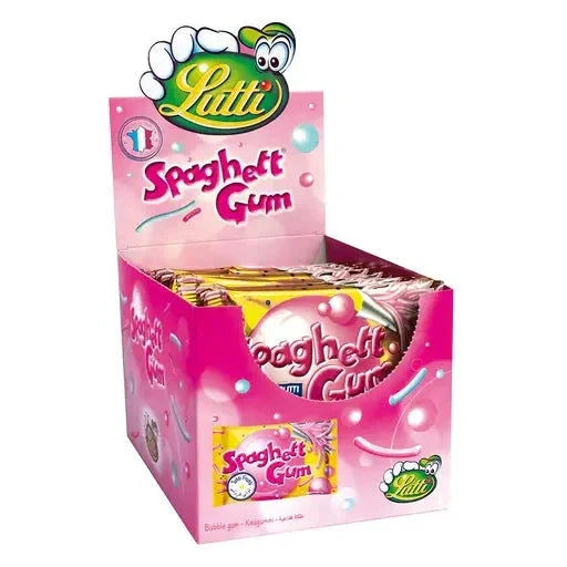 Lutti Lutti Spaghetti Gum Tutti 24 Stück im Karton candytoys.ch Switzerland