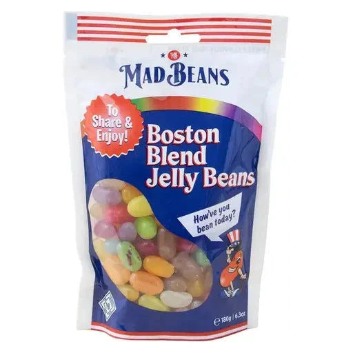 Mad Beans Mad Beans Boston Blend Jelly Beans 180g im Beutel candytoys.ch Switzerland